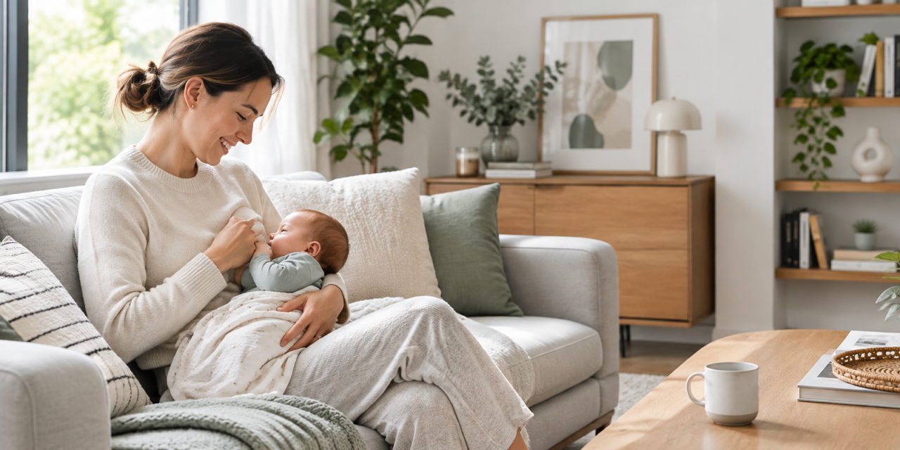 Beneficios de la lactancia materna para el bebé y para la mamá